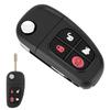 4Button 433Mhz Remote Key NHVWB1U241 for Jaguar with 60 Glass Chip Car Accessory