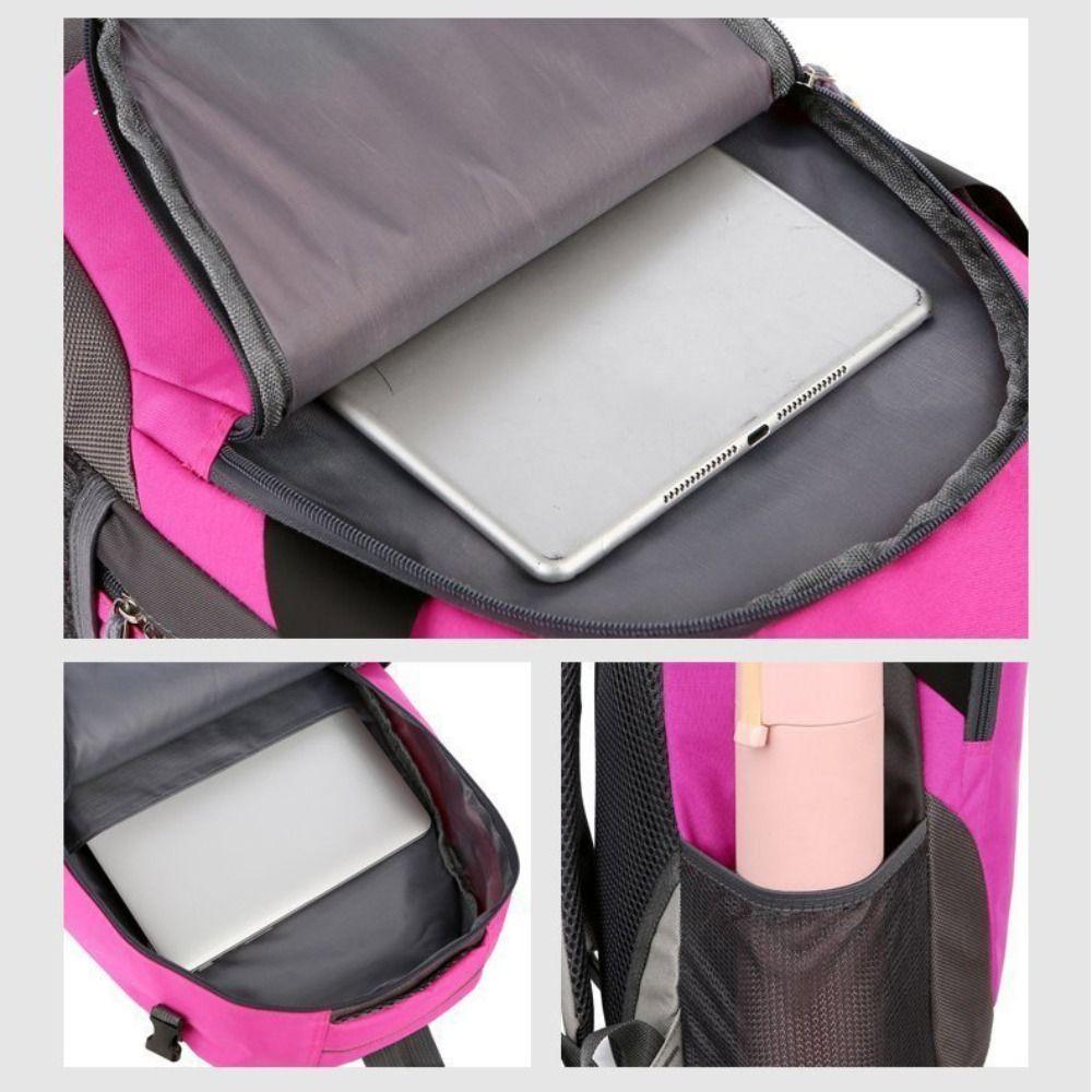 Wear-Resistant Waterproof Oxford Backpack Lightweight Student School Bag Large Capacity