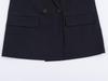 BR&ZA Women's 2026 Spring Pinstripe Double-Breasted Blazer