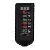 Heavy Duty Car Battery Load Tester 1000A Cranking Simulation Shock Resistant ABS Housing Clear LCD Display for Mechanic