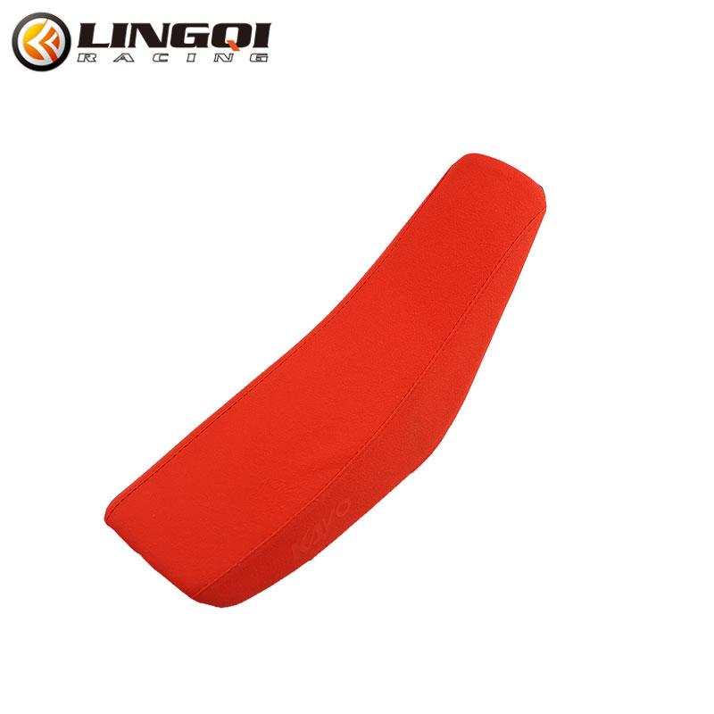 LINGQI RACING Red Soft Seat Saddle Cushion Anti-skid For CRF50 CRF 50 2008 Pit Dirt Bike Off Road Motorcycle Accessories