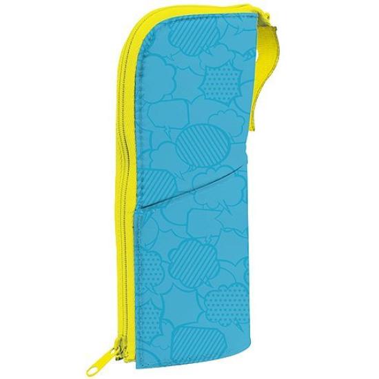 KOKUYO NeoCritz Large Pen Limited Edition Speech Bubble Light Blue Case, Motif,