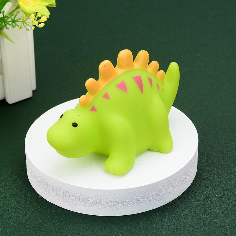 Infant Water Play Silicone Dinosaur Bath Toy Set