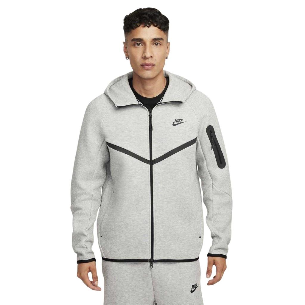Nike Herren Tech Chevron Kapuzenpullover mit durchgehendem Reißverschluss