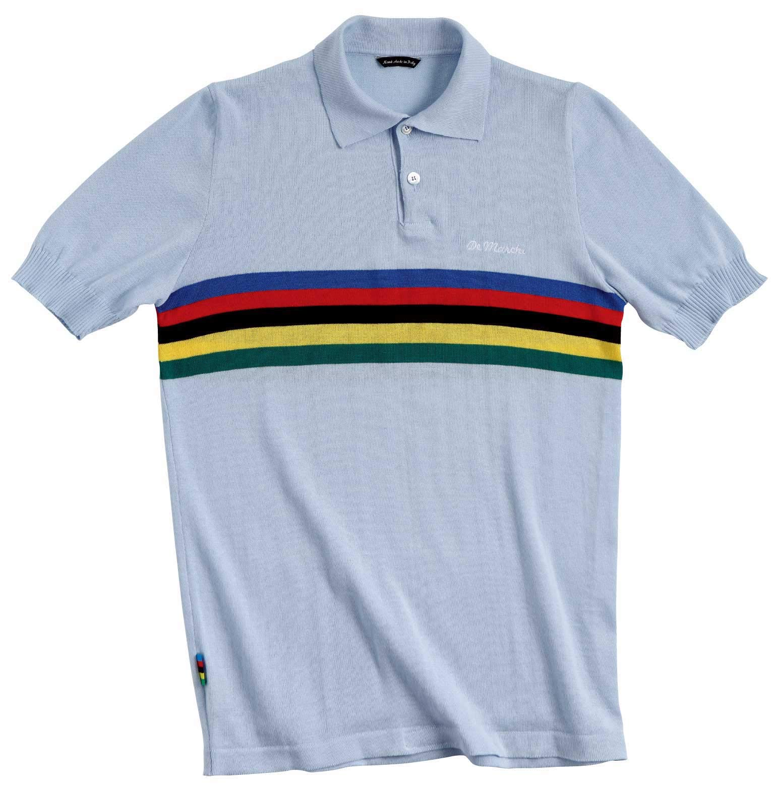 

De Marchi Велосипедное поло Campion Polo D5SMCDM25161 Футболка, Небесно-голубой, Средний,