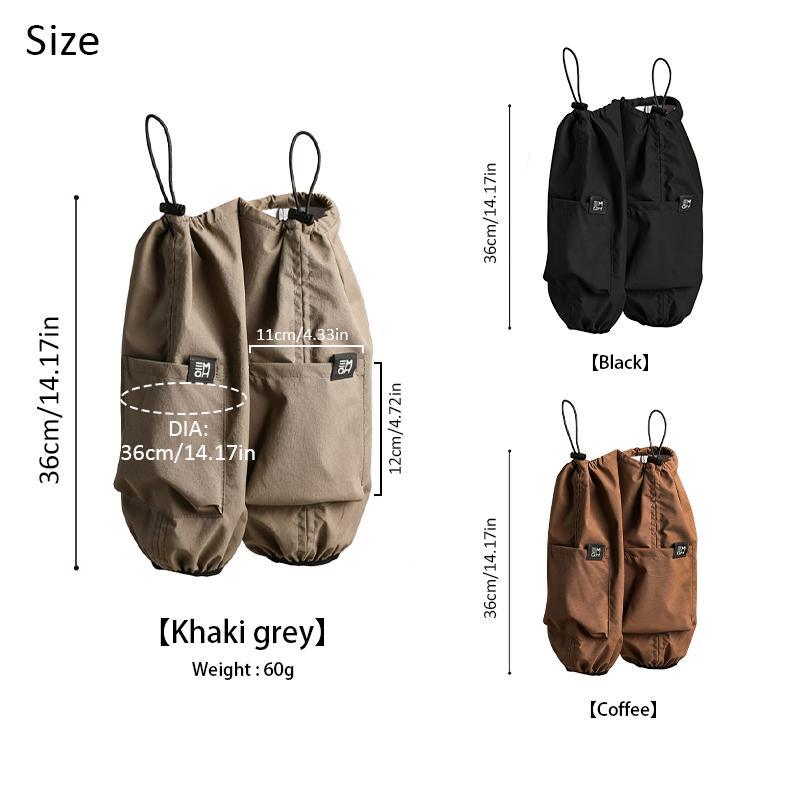 1 Pair Fashionable Workwear Pocket Sleeves Extended Outdoor Sleeves Suitable for Office Cleaning Kitchen Use