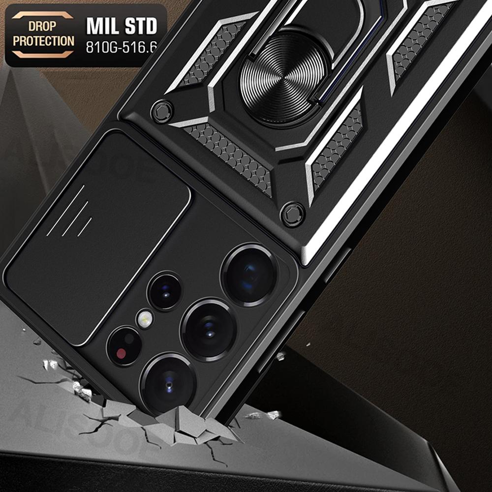 For Samsung S23 Ultra Case Armor Protect Cover for Galaxy S23 S22 S20 Plus S21 FE A12 A22 A32 A42 A52 A72 A54 A13 A33 A53 A73