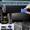 Car Plastic Parts Refreshing Coating Nano Plastic Restoration Agent Decontamination Anti-Aging For Car Interior Care U6T5