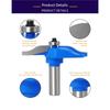 Thin Profile Wood Milling Bit Ideal For Door Panel Grooving And Ornamental Engraving On Hardwood Synthetic Materials