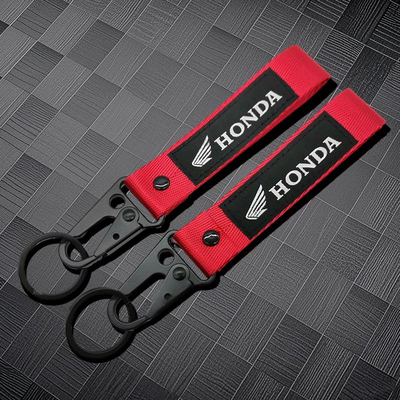 Motorcycle Keychain Label Racing Emblem Keyring For Honda Repsol HRC CBR 125R 600 F4i 650F/R 1100XX 1000F CBR 600 954 1000 RR