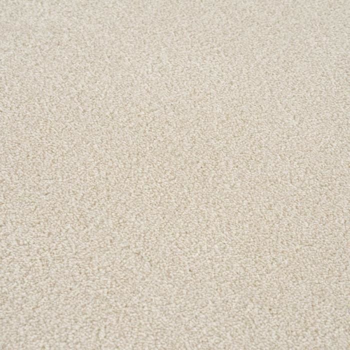 NOSSA Cream Living Room Rug 200x200 Cm - Suitable for Underfloor Heating - UNAMOURDETAPIS Brand