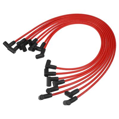 ACROPIX 8mm Spark Plug Coil Wire Ignition Coil Harness Cable for Chevy Small Blocks with HEI Cap - Pack of 8
