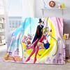 Japanese anime cute cartoon theme Sailor Moon Tsukino Usagi blanket suitable for home beds, sofa covers, office nap, outdoor warm blankets O6