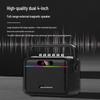 Newsmy K112 Portable Bluetooth Speaker with Sound Card CN plug (adapter included) (CN version)