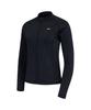 Baellob Women'S Standard Zip-Up Rash Guard Black