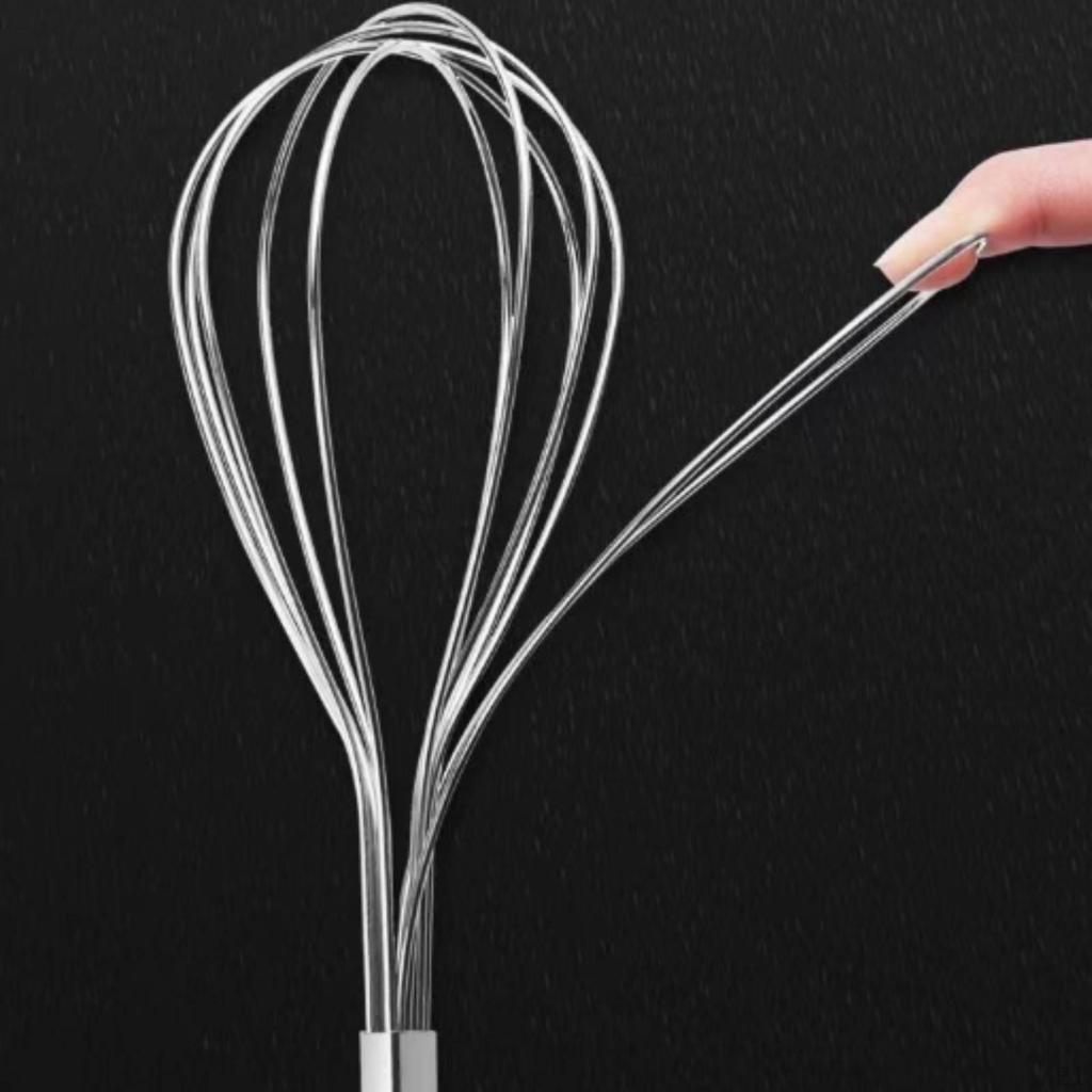 Stainless Steel Whisk FoodGrade Balloon Handheld Egg Beater for Culinary Creators, Home Cooks,