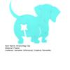 Dog Cat Snack Bag Clips Reusable Food Sealing Clips for Storage Novelty Kitchen Gadget for Chips Fruits Candy Bread