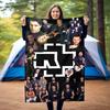 Till Lindemann, lead singer of the German heavy metal rock band Rammstein, blanket for warmth, home decoration for siesta, flannel blanket Y5