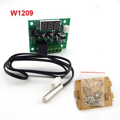 W1209 Intelligent Digital Temperature Controller -50-100C DC 12V Digital Temperature Controllear Thermostat Switch Plate Case