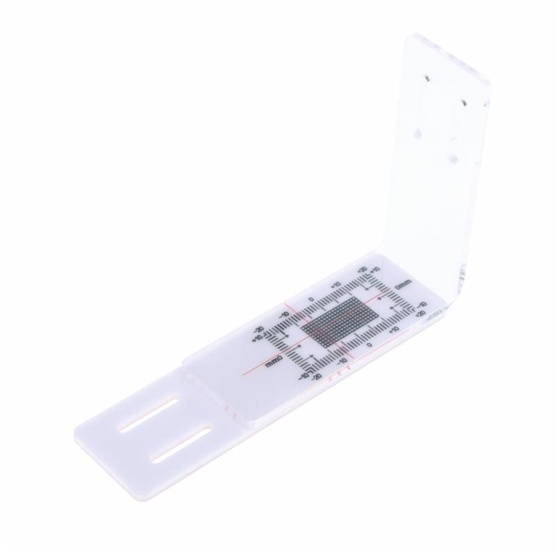 Clear Acrylic Crack Gauge Monitor Accurate Crack Monitoring Record Tool Crack Measuring Instrument For Monitoring Wall Cracks