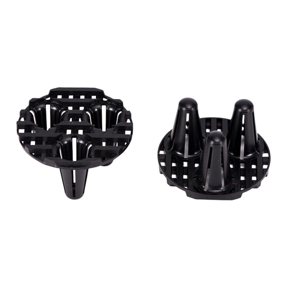 20pcs PP Plant Pot Drainage Discs for Root Control Air Flow and Moisture Regulation Suitable for 6cm to 12cm Diameter Pots