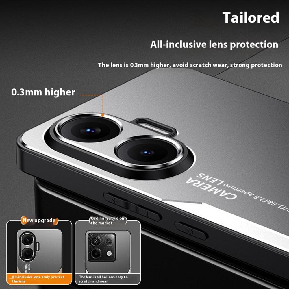 For Xiaomi Redmi Turbo 4 Pro 5G Phone Case Aluminium Alloy TPU PC Back Cover