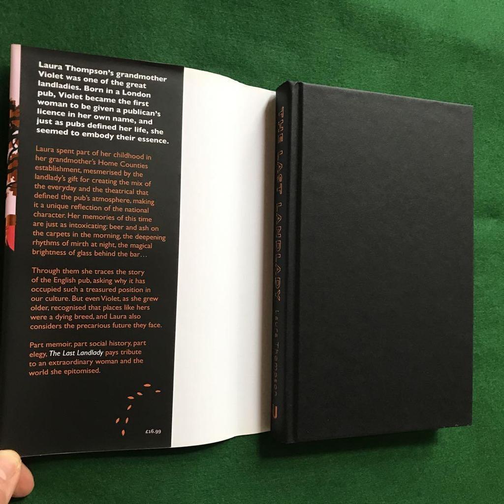 [USED] THE LAST LANDLADY by Laura Thompson