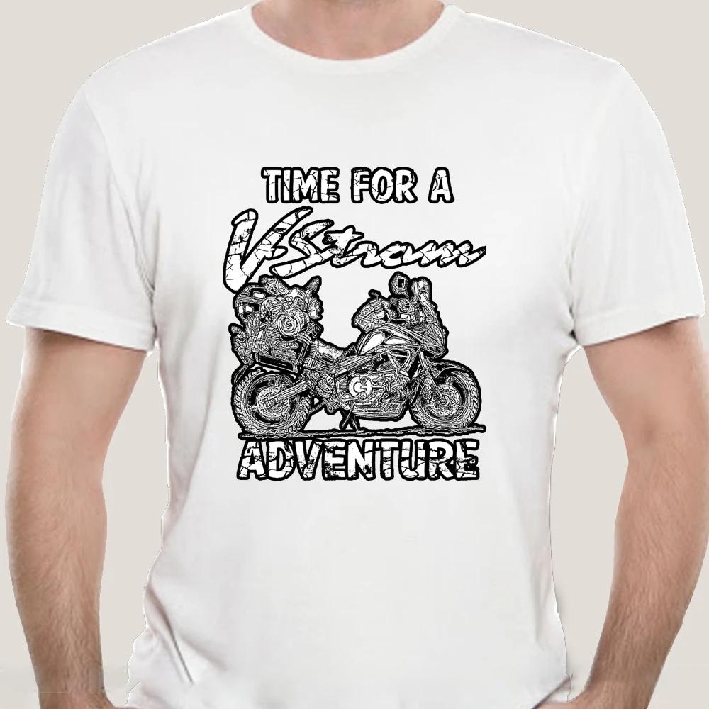 

Suz Dl1000 Dl 650 V Strom Vstrom Adventure Motorcycle Fan T-Shirt Fashion Unisex T-Shirt Summer Fashion Short Sleeve Tops S