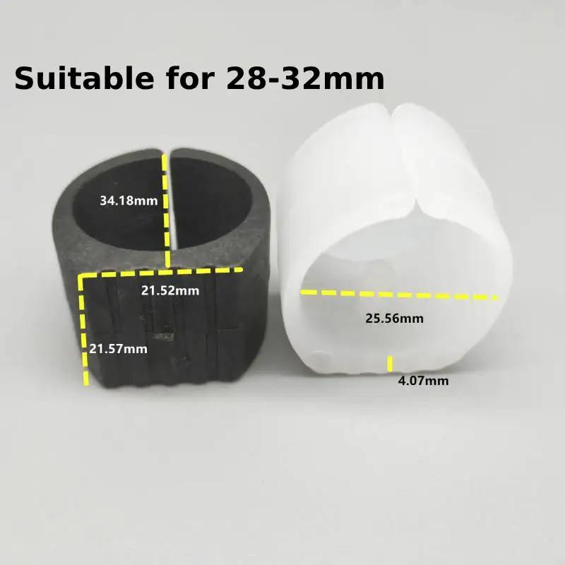 

10 шт. U-подібні підлогові ковзанки Меблеві ніжки Пластикові прямокутні протиковзкі ніжки стільця Ковпаки Захист підлоги Підніжки для стільців Чохли Black