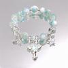 Handgefertigtes Perlenarmband für Damen Elegantes Schmetterlings-Quasten-Anhänger-Accessoire für Geburtstagsgeschenk