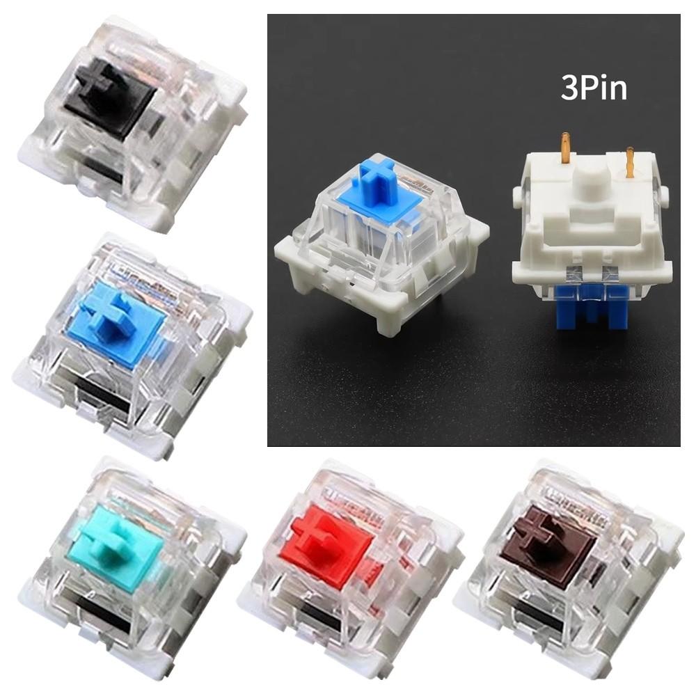 10pcs Linear Gaming Switch Clicky 3Pin Switch New MX Switch