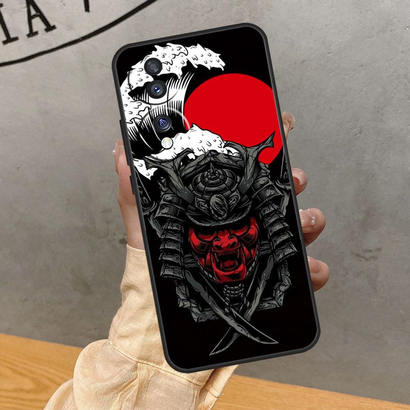 Anime Japanese Samurai Case For Honor Magic 7 Lite 5 6 Pro Cover For Honor 200 400 50 70 90 X9 X8a X8b X9a X9b X9c
