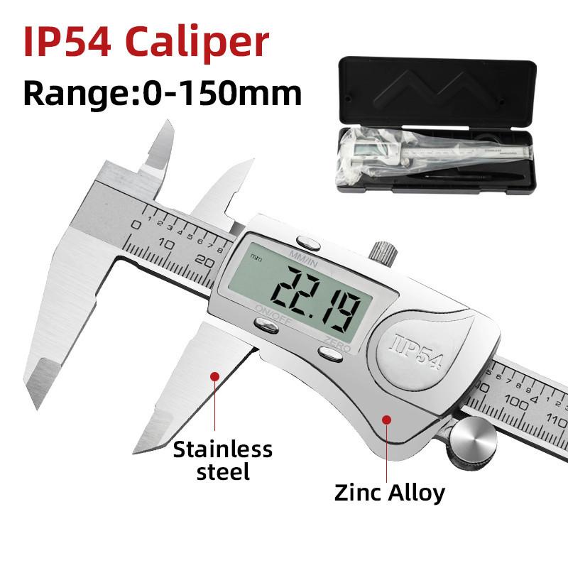 Electronic Ruler Portable Digital Pachometer New Professional Metal Vernier Caliber Woodworking Measuring Tools