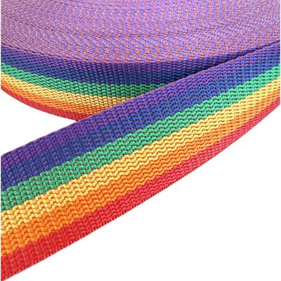 Kleurrijk Webbing Polypropyleen 3.8 Kralenpatroon Riem, Schooltas, Bagage 2-5.0 Cmpp Draagbaar Schouderriem Touw