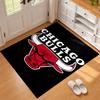 Chicago Bulls Carpet Door Mat for Living Room or Bedroom Protective Mat Under Chair Office Decoration Christmas Gift Birthday Present