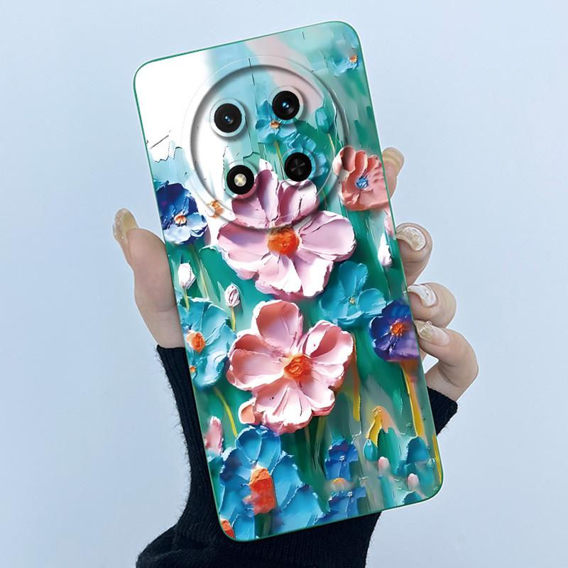 Case For Honor X9c 5G Honor Magic 7 Lite 5G Cute Panda Sweet Girls Cats Protective Liquid Silicone Soft TPU Back Cover Casing