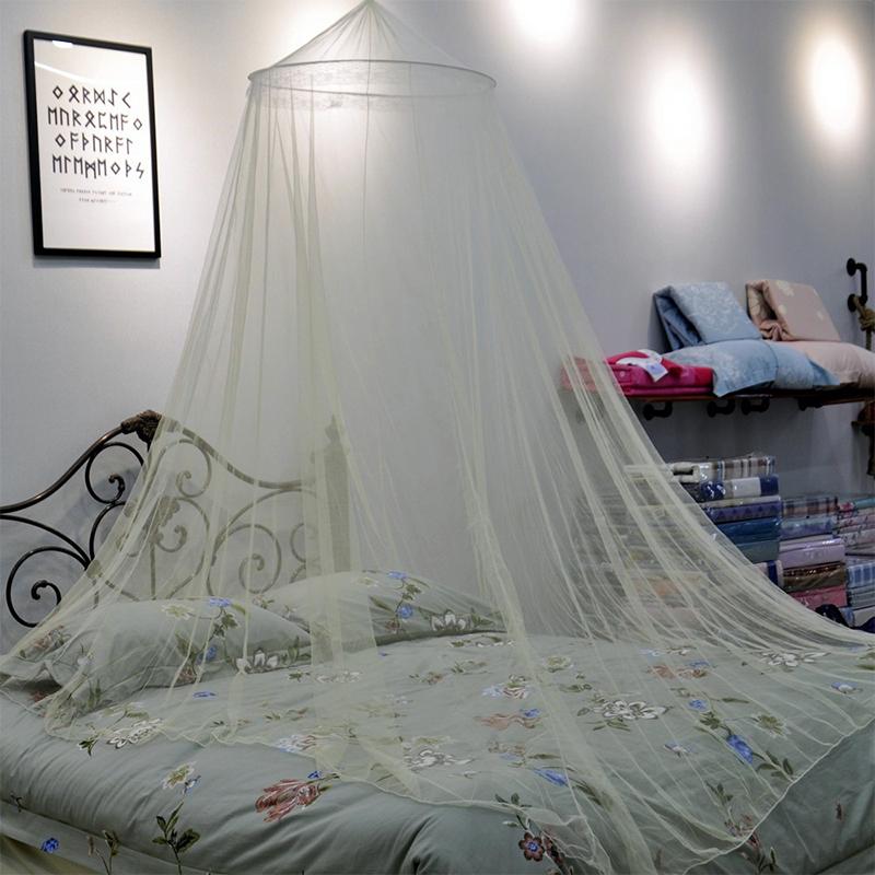 Sexy Mosquito Net Four Door King/Queen Double Size Single Bed Prevent Insect Outdoor Square Grace White Canopy Net Bug Net