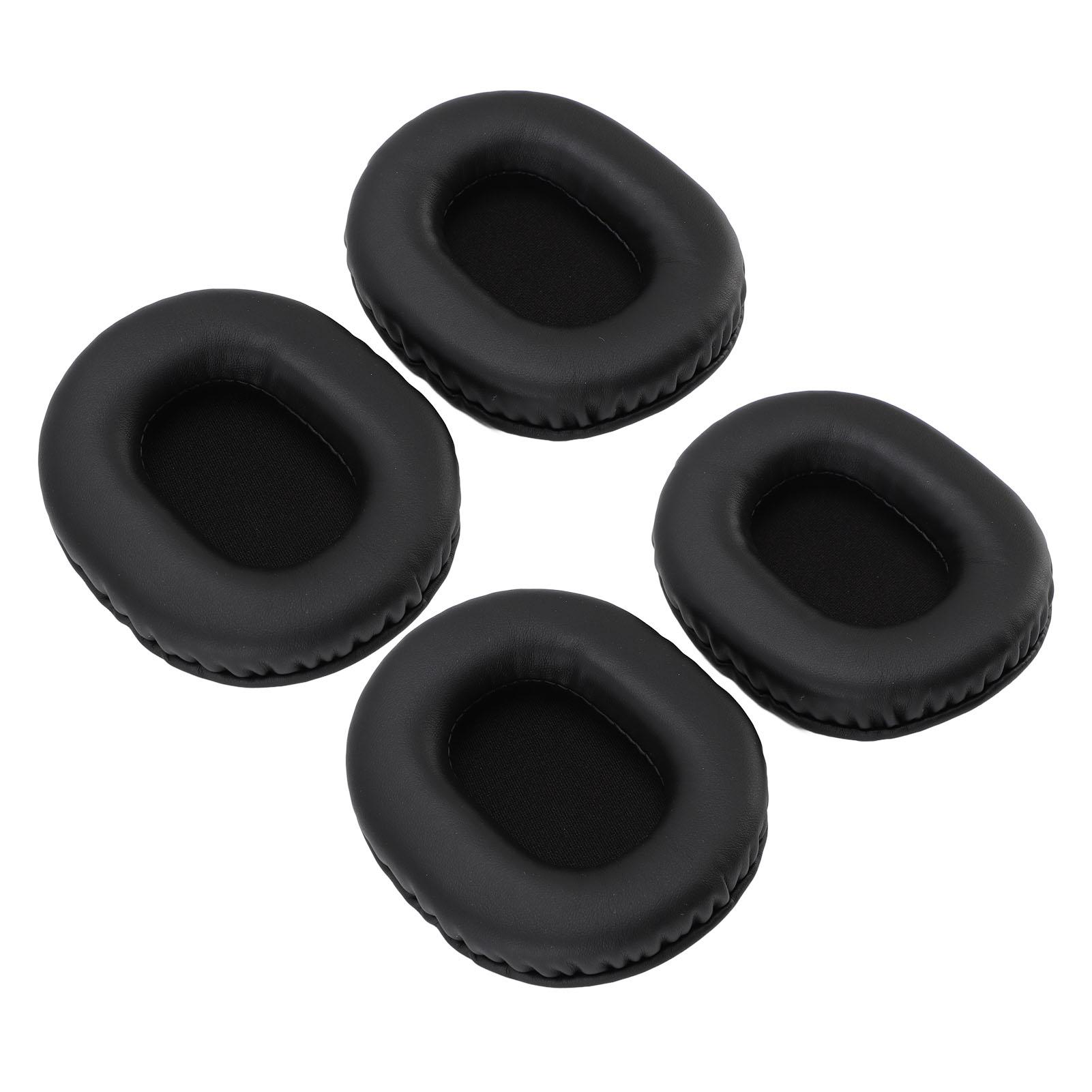 

2 пары амбушюр для наушников, удобные, из протеиновой кожи, замена для ATH-M50 ATH-M50X ATH-M40X