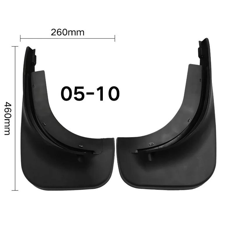 Set clapete de noroi turnate pentru VW Touareg Mk1 2005- 2010 Facelift clapete de noroi Aparatori de noroi fata spate clapete de noroi Aparatori de noroi Kit aripa