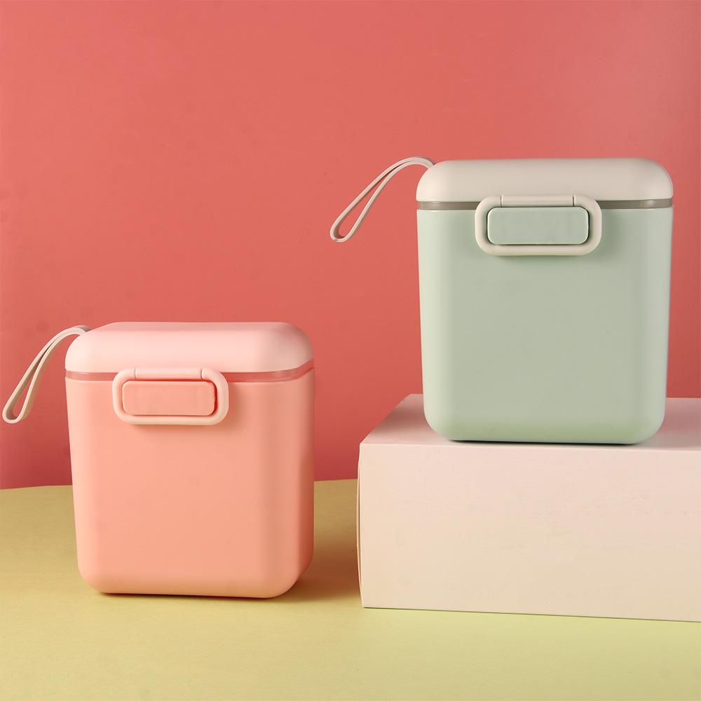 Portable New Baby Infant Food Storage Box Milk Powder Box Toddle Snacks Container Essential Cereal