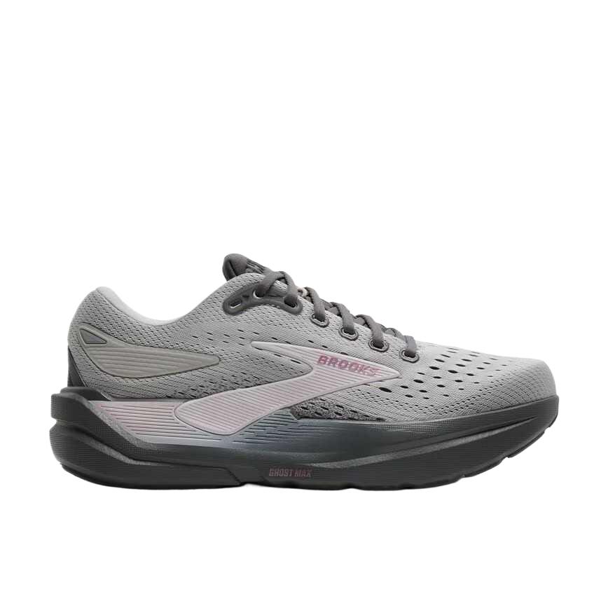 Brooks Ghost Max 3 Round Toe Lace-Up Comfortable Cushioning Support Balance Low-Top Running Shoes Women sneaker 120457-1B-062