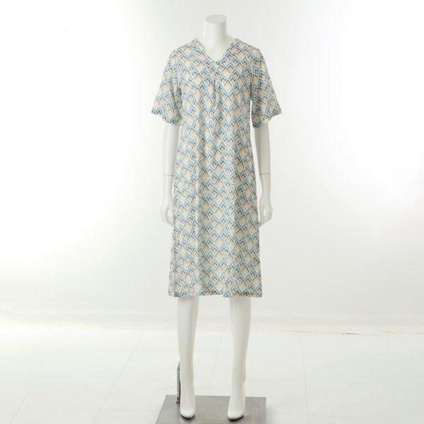 Venus Geometric Print Night Dress Vevs118l