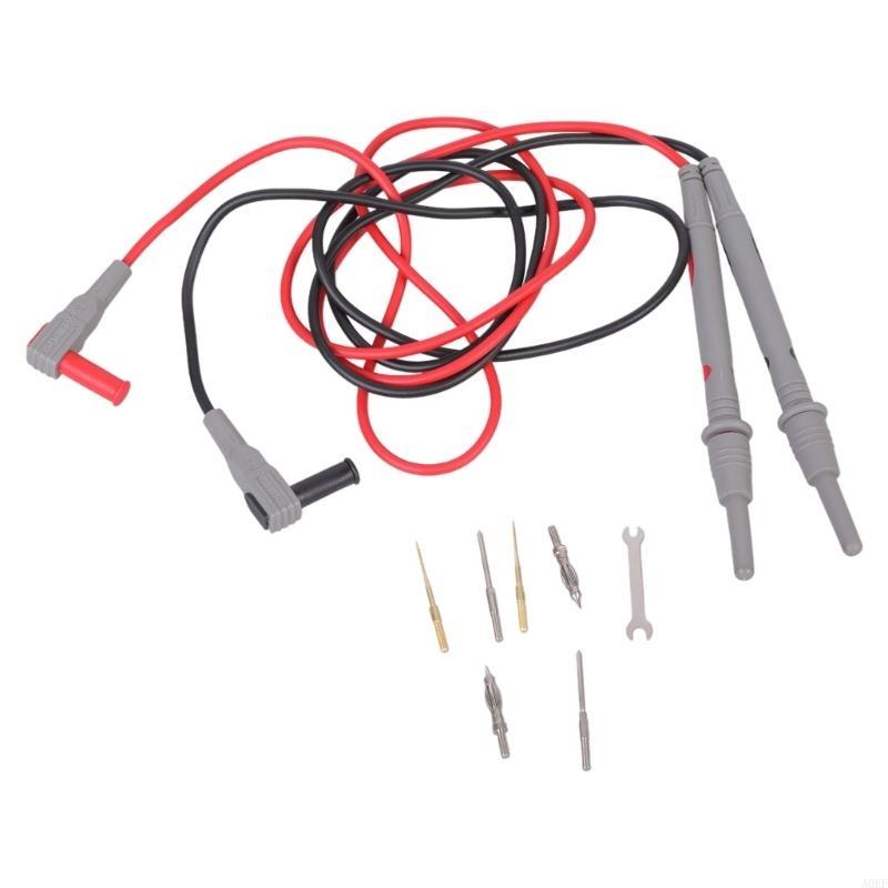 

Professional Test Probes Digital Multimeter Pen 1000V 20A Rubber Coated Handle A0KF