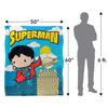 SUPERMAN Chibi Blanket