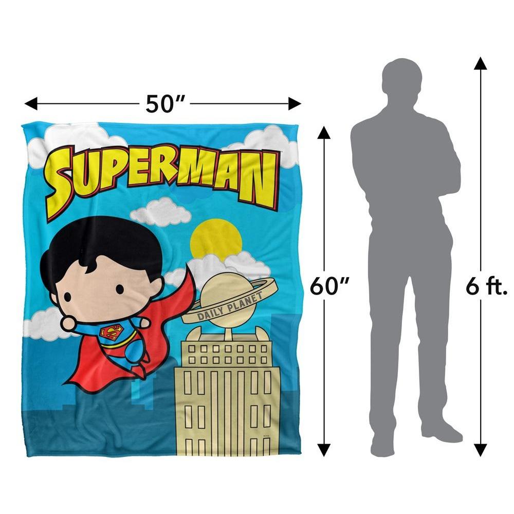 SUPERMAN Chibi Blanket