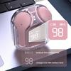 Căști fără fir TWS transparente, căști stereo, căști sport, calitate sunet 8D, efect de sunet Dolby, compatibil cu toate telefoanele inteligente