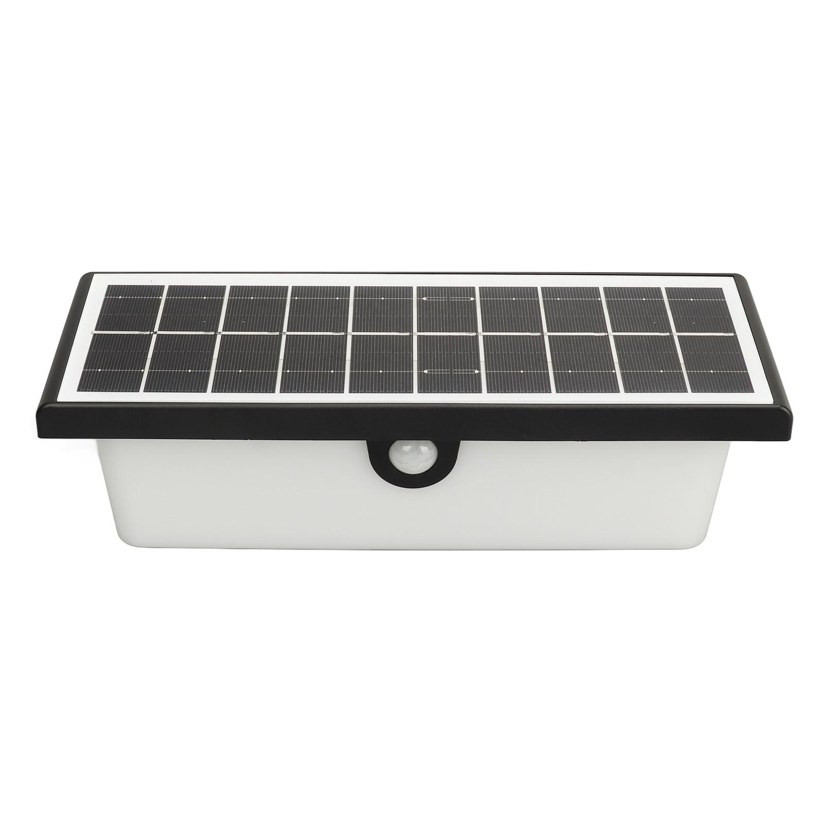 

Outdoor Solar Wall Lamp ABS PC PIR Motion Sensor IP54 Waterproof Modern Solar Induction Fence Light for Garden Yard
