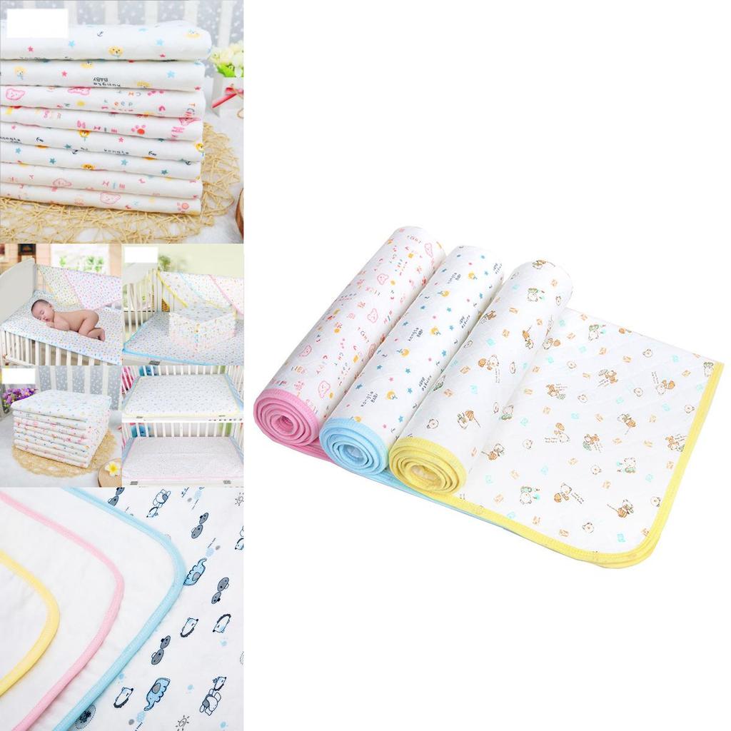 Tappetino assorbente per bambini con cotone, protezione per letto assorbente per la sicurezza del letto di neonati e bambini piccoli