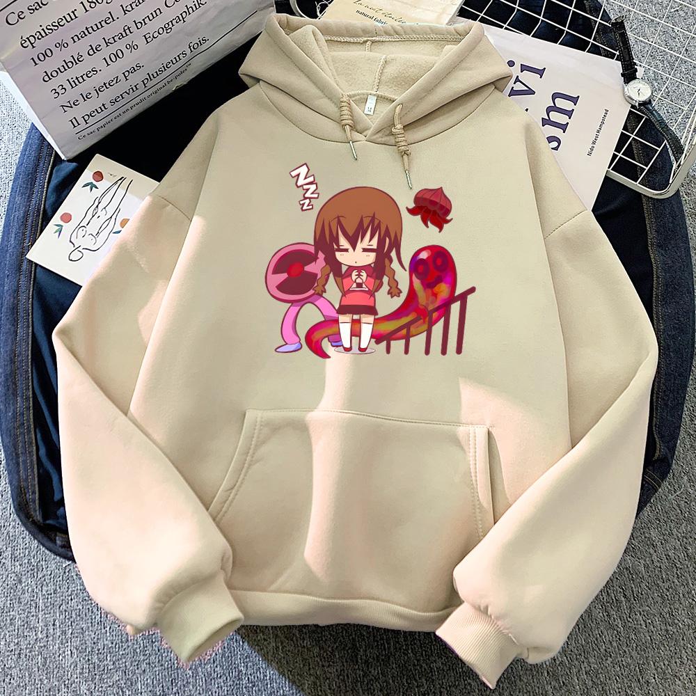Yume Nikki Hoodie Cute Funko Pop Comic Sweatshirt Fleece Comfortable with Hooded Clothing Women/men Casual Long Sleeve Pullovers