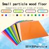 50x50 Dots Classic Large Base Plates - Small Size DIY Bricks Assembly Baseplates - ABS Plastic Building Block Plate for Children Gift